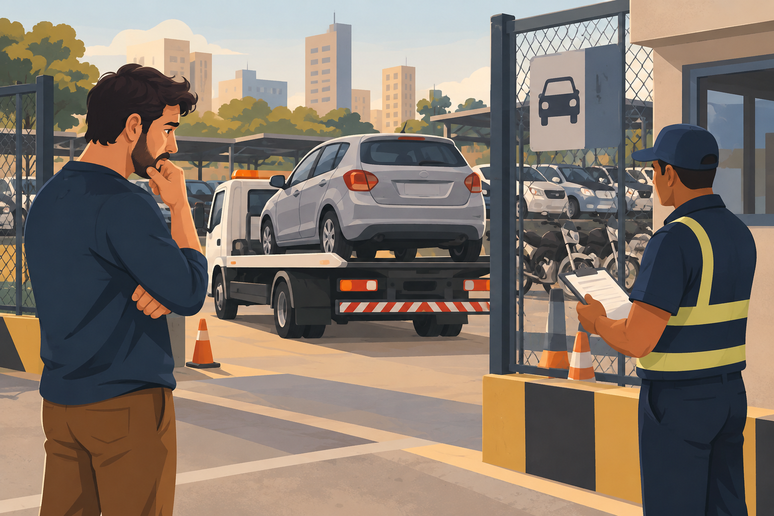 Meu carro foi levado para o pátio: como liberar e evitar o leilão?