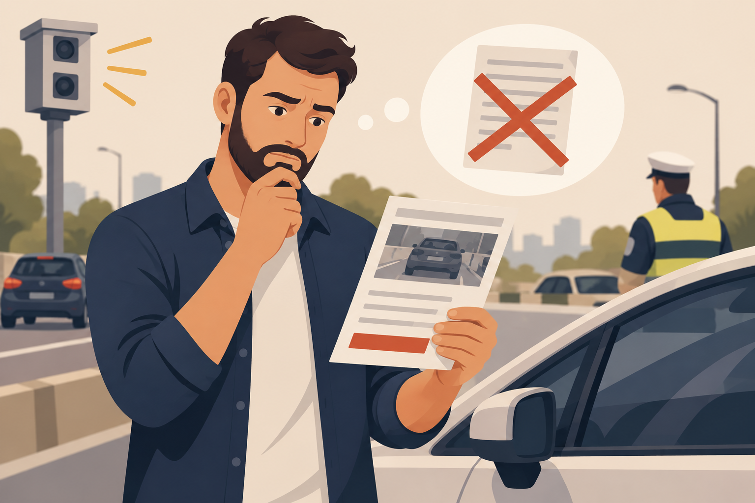 Multa de trânsito sem notificação: posso pedir o cancelamento?