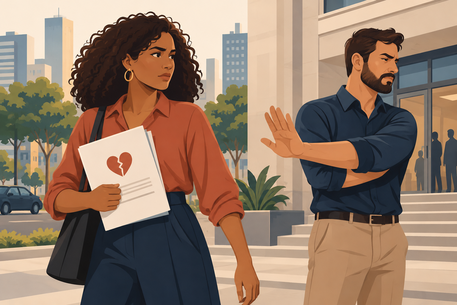 Quero me divorciar, mas meu marido ou minha esposa não aceita: preciso da assinatura?