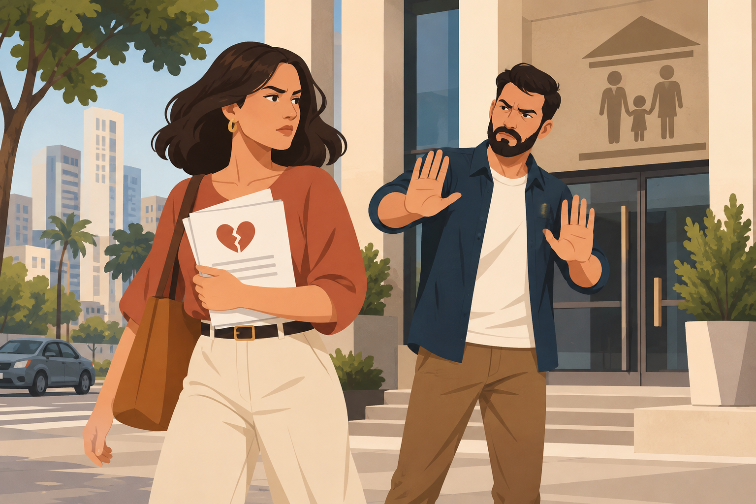 Quero me divorciar, mas meu marido ou minha esposa não aceita: preciso da assinatura?